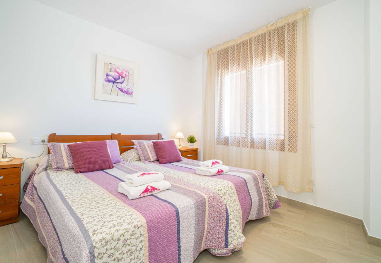 Apartamento en Rosas / Roses - 2007-AV DE RHODE Apartamento con wifi cerca de la playa