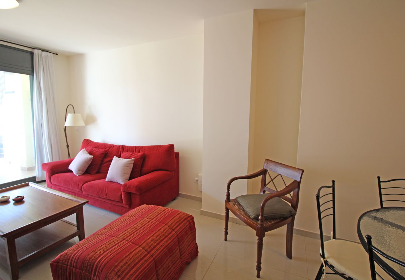 Apartamento en Rosas / Roses - 8010-MIL.LENI Apartamento con piscina comunitaria y parking