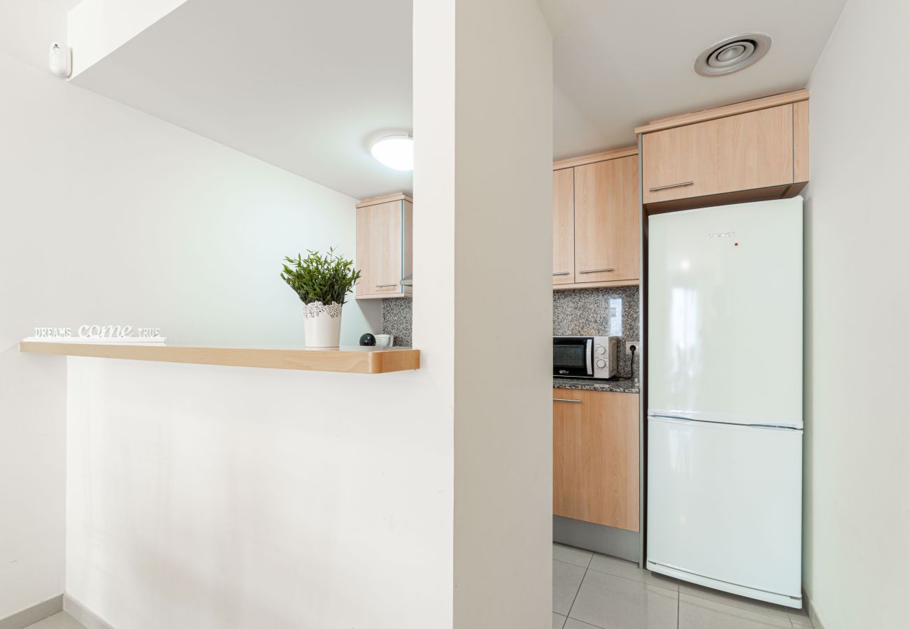 Apartamento en Rosas / Roses - 8010-MIL.LENI Apartamento con piscina comunitaria y parking