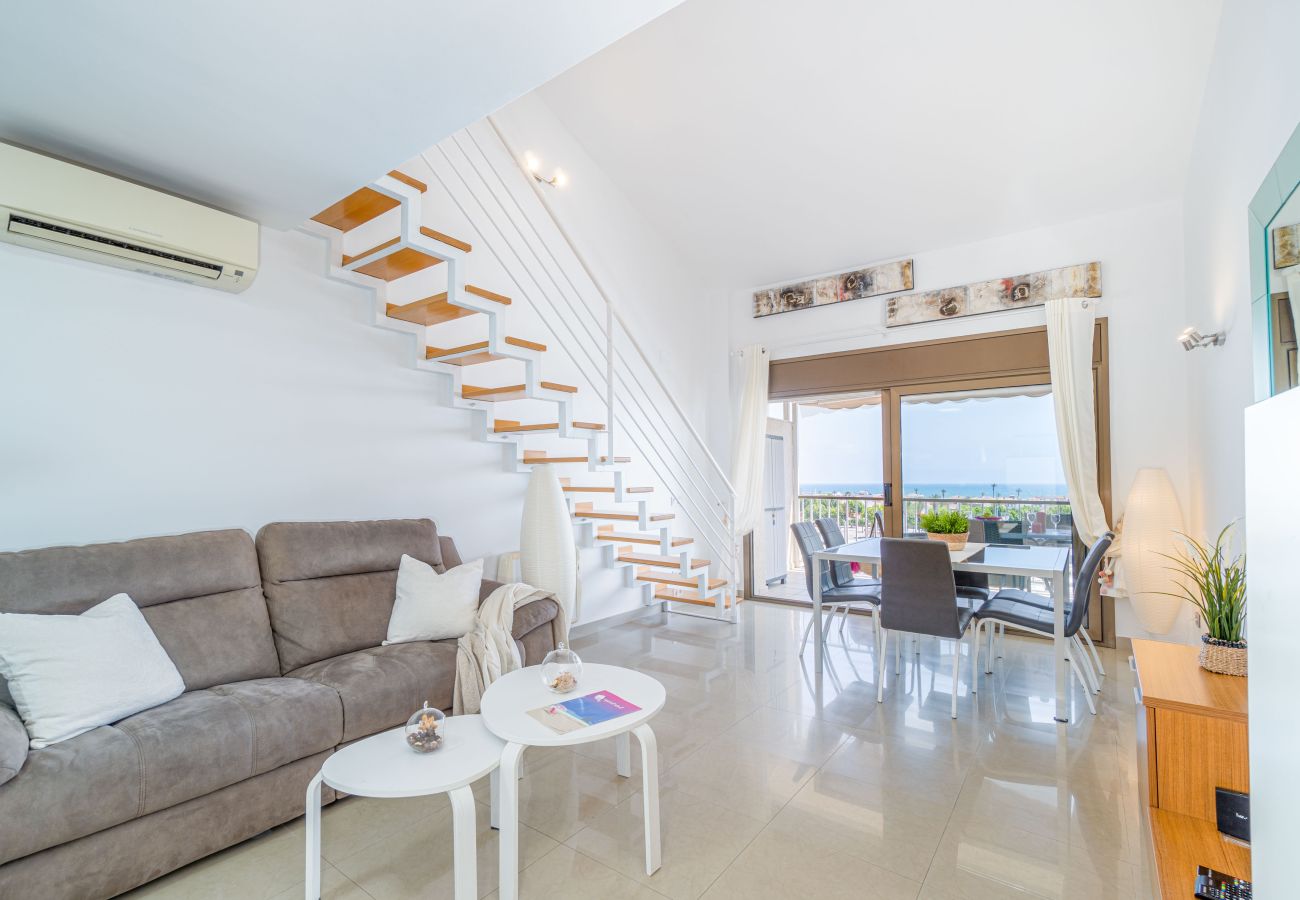 Apartament en Empuriabrava - 0160-PORT GREC Apartament amb WIFI, Smart TV, vista al canal i al mar