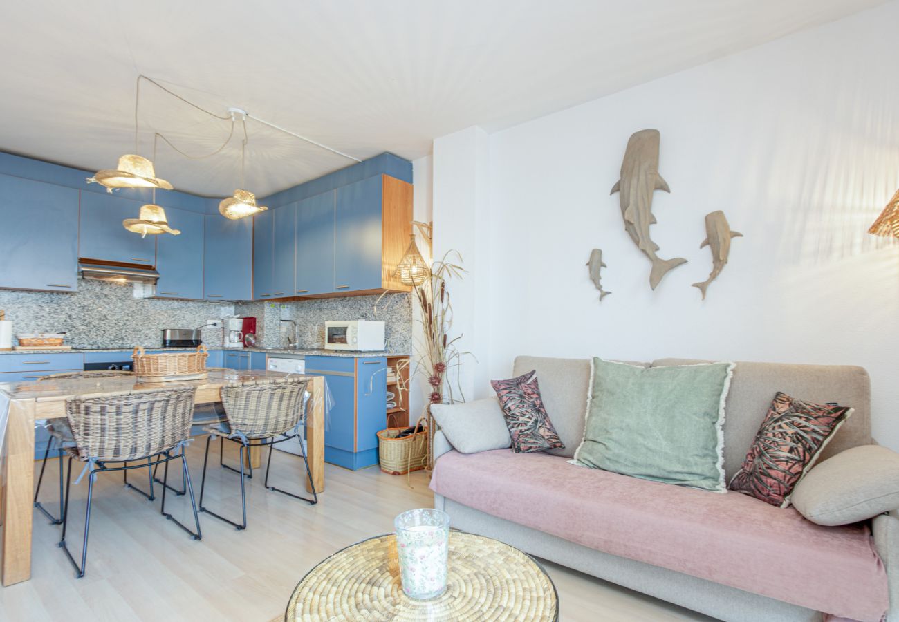 Apartament en Rosas / Roses - 2005-PORT CANIGO Apartament amb piscina comunitària i vistes al canal 