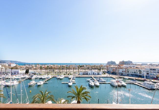 Ferienwohnung in Empuriabrava - 0161-PORT GREC Appartement mit WLAN, Kanal und Meerblick Ferienwohnung in Empuriabrava - 0161-PORT GREC Appartement mit WLAN, Kanal und Meerblick