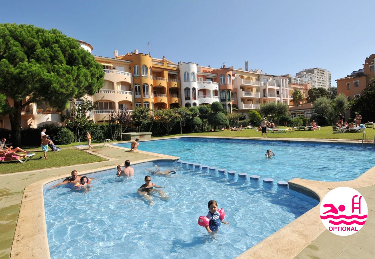 Ferienwohnung in Empuriabrava - 0083-BLAUCEL Appartement mit Meerblick 