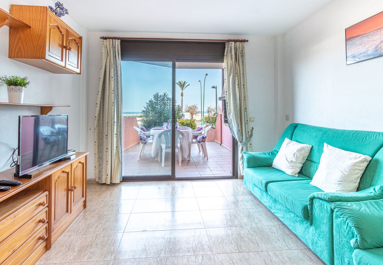 Ferienwohnung in Empuriabrava - 0087-MIRABLAU Appartement am Strand 