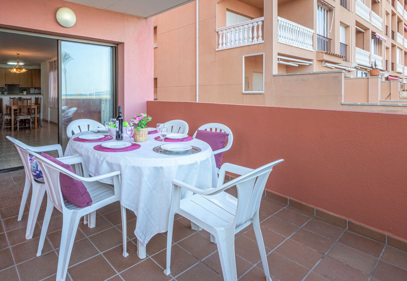 Ferienwohnung in Empuriabrava - 0087-MIRABLAU Appartement am Strand 