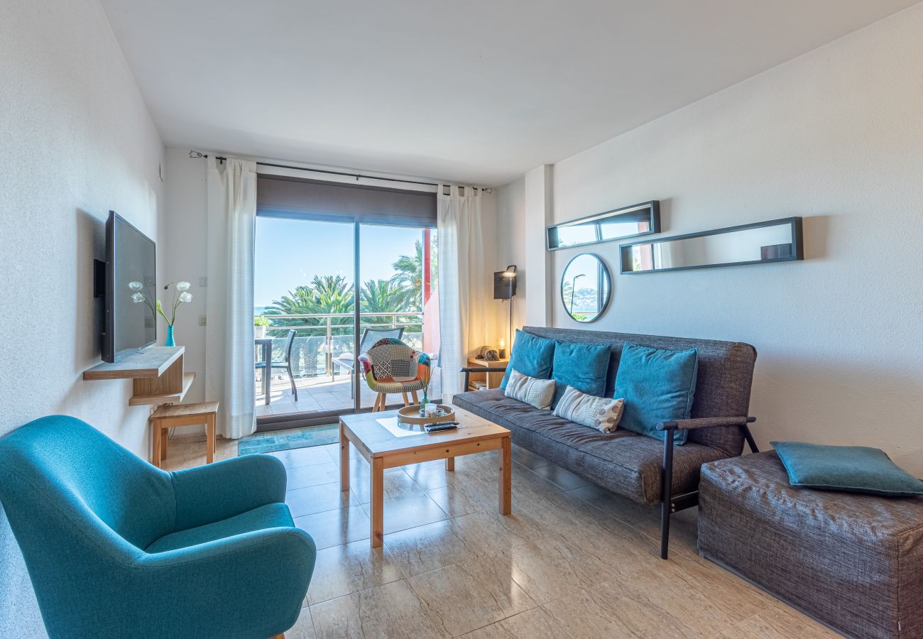 Ferienwohnung in Empuriabrava - 0090-MIRABLAU Appartement mit Meerblick 