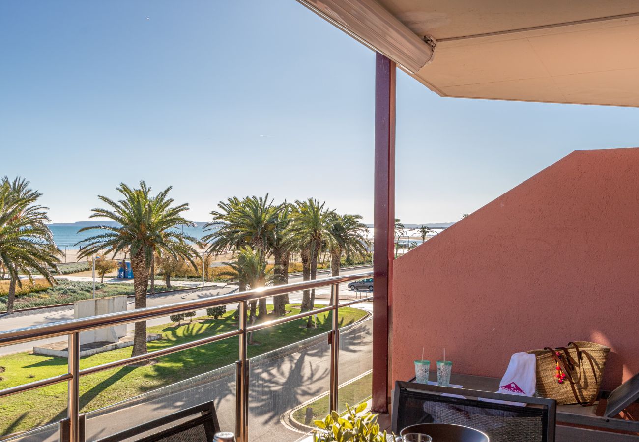 Ferienwohnung in Empuriabrava - 0090-MIRABLAU Appartement mit Meerblick 