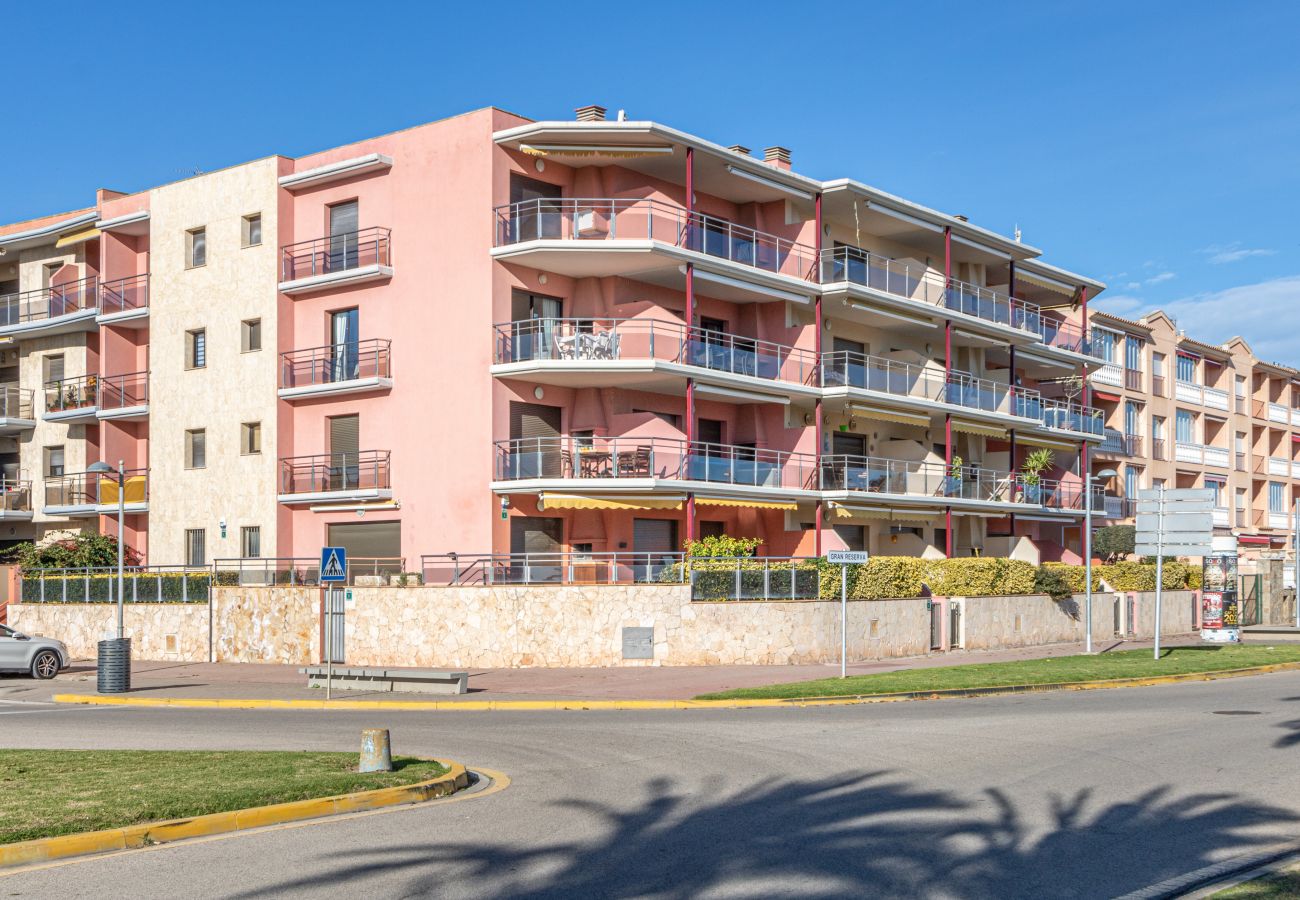 Ferienwohnung in Empuriabrava - 0090-MIRABLAU Appartement mit Meerblick 