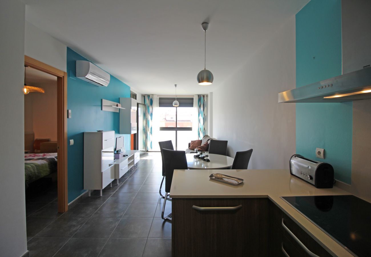 Ferienwohnung in Empuriabrava - 0052-MIMOSES Modernes Appartement mit 1 Schlafzimmer