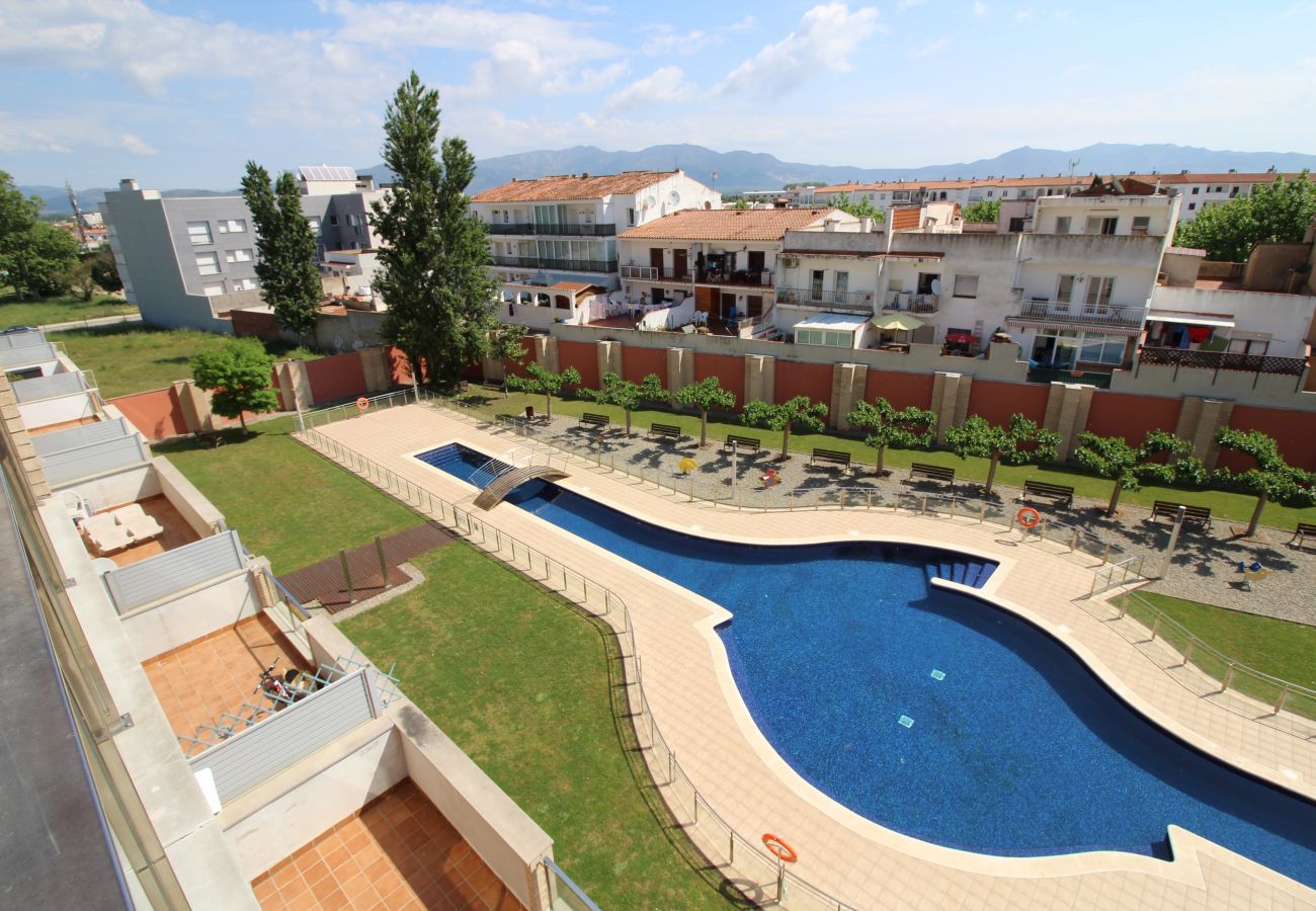 Ferienwohnung in Empuriabrava - 0149-PUIG ROM Appartment mit Gemeinschaftspool und Parkplatz