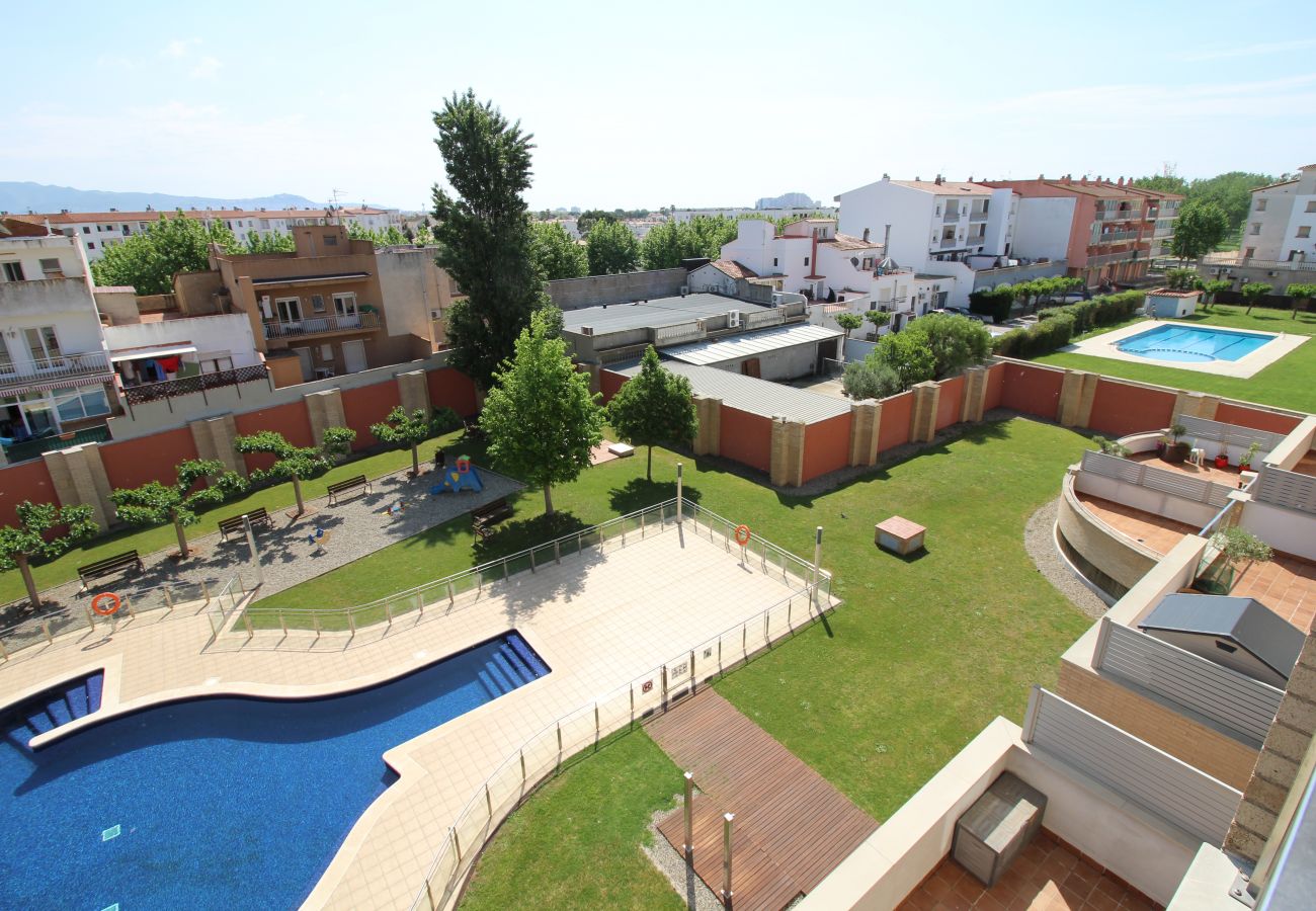 Ferienwohnung in Empuriabrava - 0149-PUIG ROM Appartment mit Gemeinschaftspool und Parkplatz