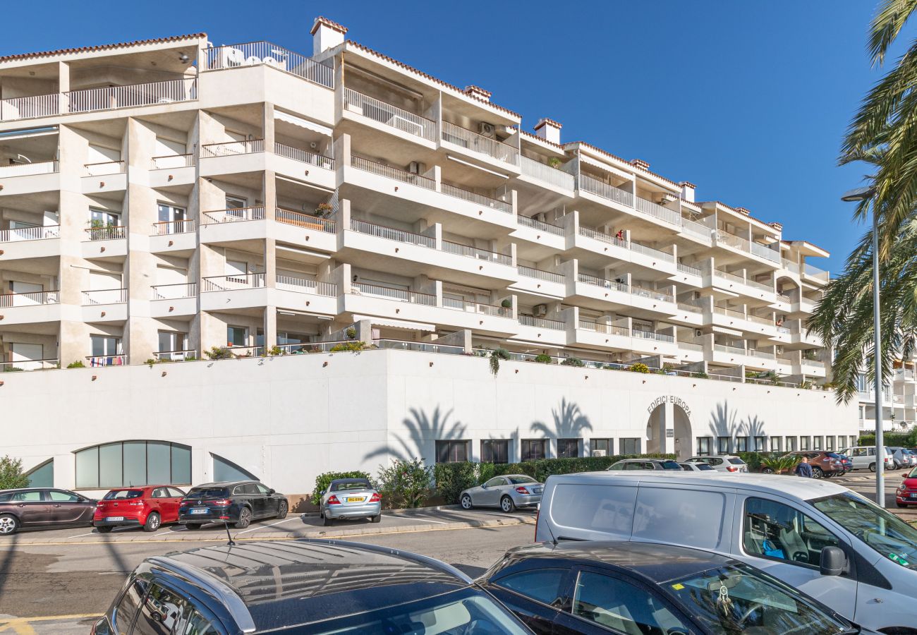 Ferienwohnung in Empuriabrava - 0112-PORT GREC Appartment mit Blick am Kanal