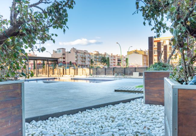 Ferienwohnung in Empuriabrava - 0058-CRISTALL MAR Appartement mit Gemeinschaftspool Ferienwohnung in Empuriabrava - 0058-CRISTALL MAR Appartement mit Gemeinschaftspool