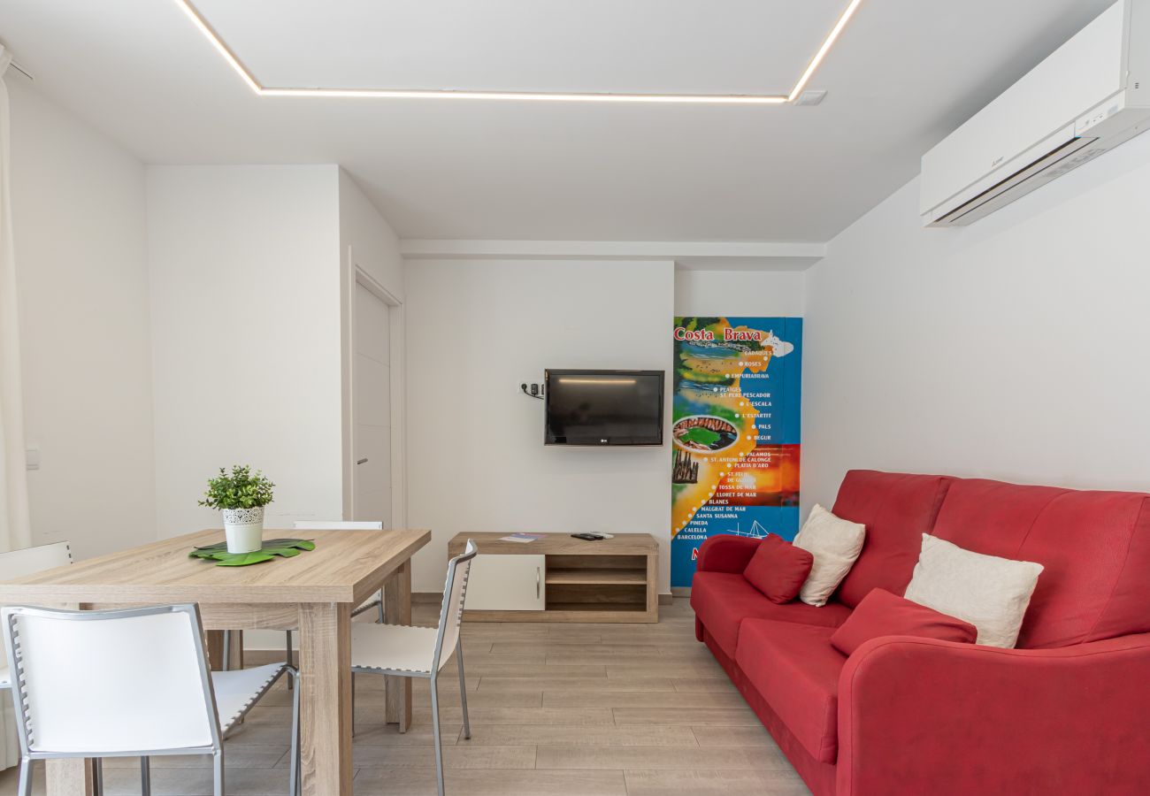 Ferienwohnung in Empuriabrava - 0188-SANT MORI Apparrtement mit WLAN und Terrasse