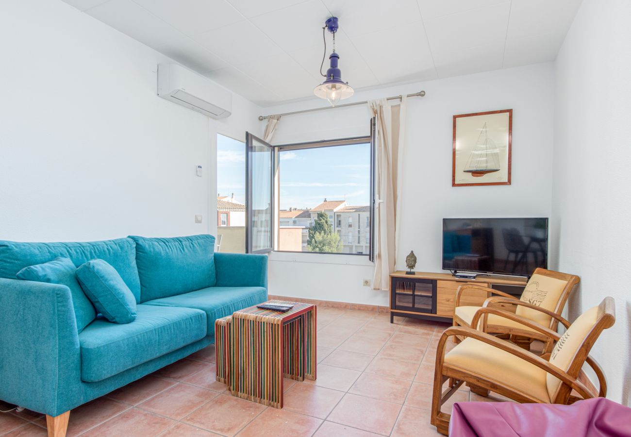 Ferienwohnung in Empuriabrava - 0147-PORT SOTAVENT Appartment mit Kanalblick und Gemeinschaftspool