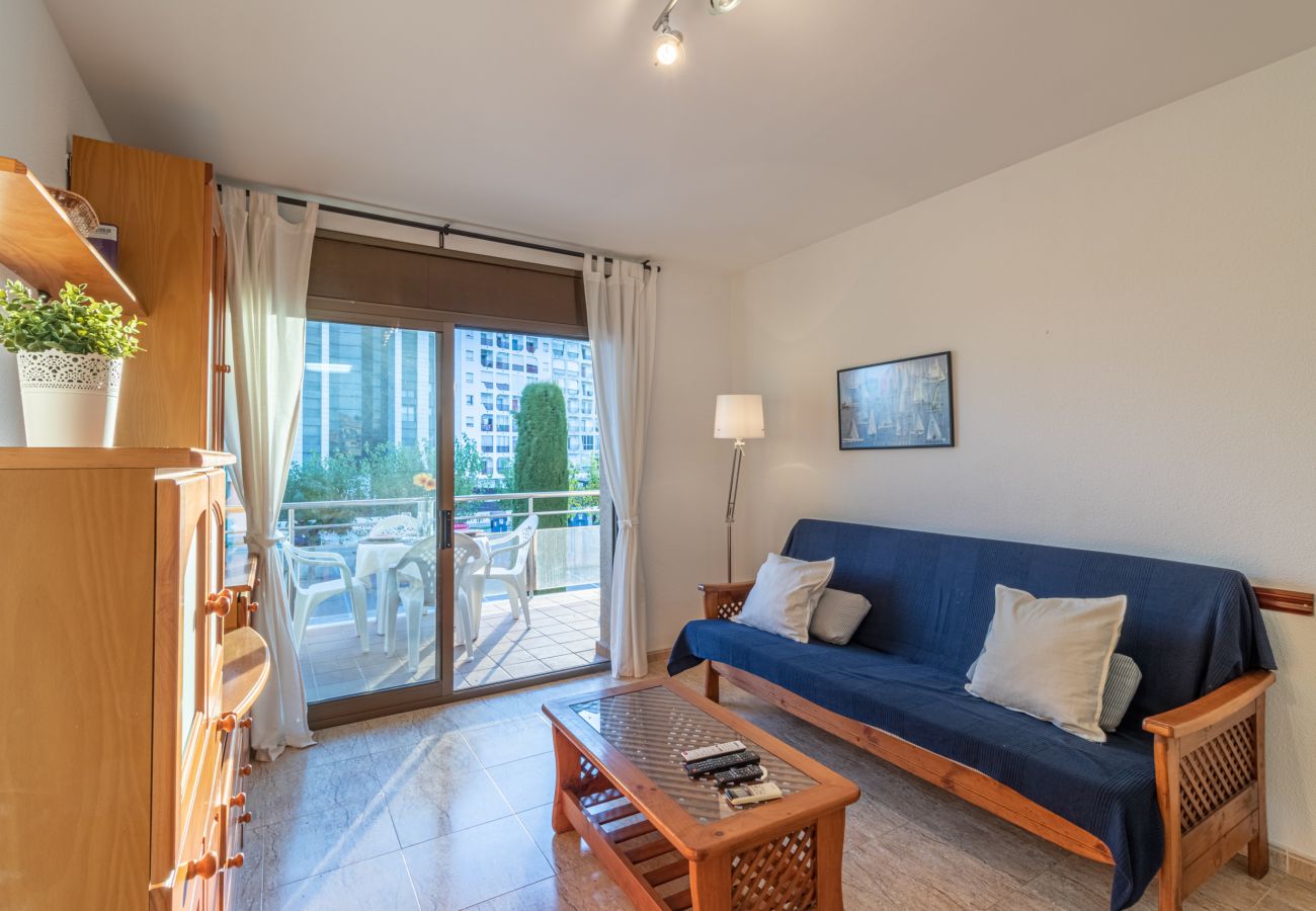 Appartement à Empuriabrava - 0089-MIRABLAU Appartement avec vue latérale sur la plage