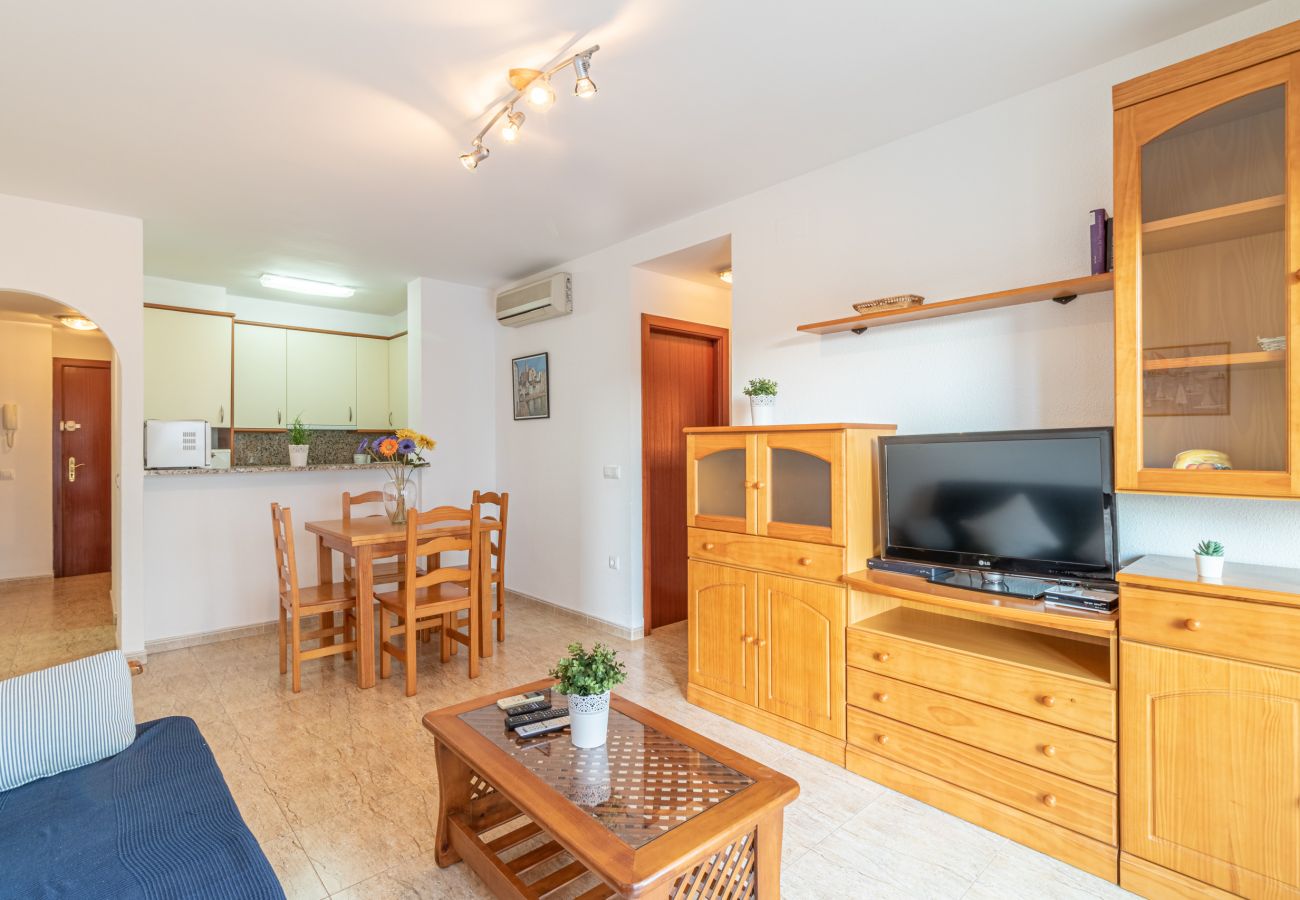 Appartement à Empuriabrava - 0089-MIRABLAU Appartement avec vue latérale sur la plage