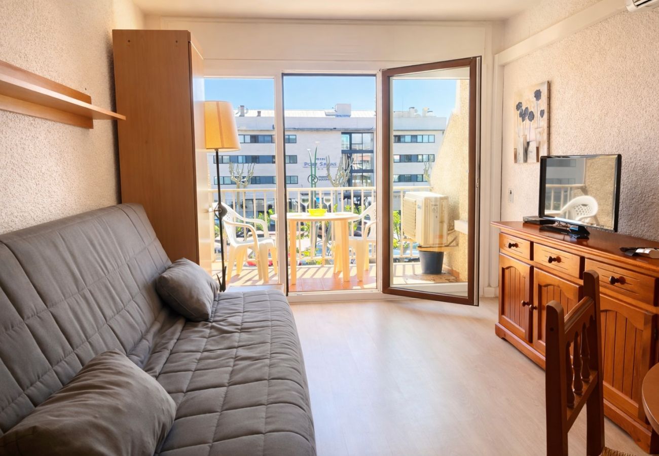 Квартира-студия на Эмпуриабра / Empuriabrava - 0167-POBLAT TIPIC Студия рядом с пляжем